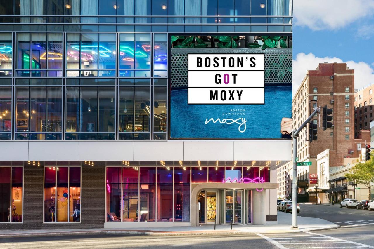 Moxy Boston Downtown Hotel Eksteriør billede